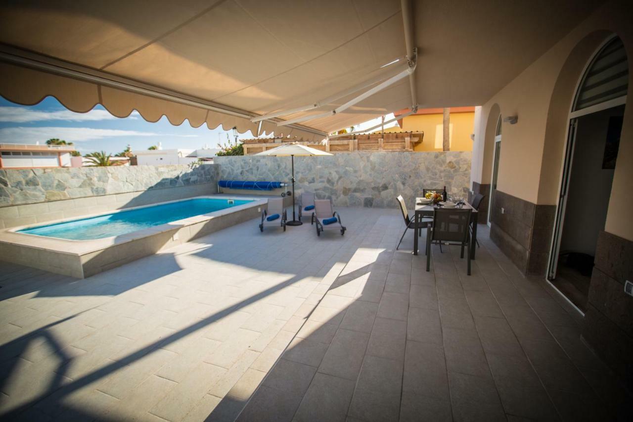 Villa Jandia Modern New Apartment Morro Jable Private Heated Pool Big Terrace And Parking Dış mekan fotoğraf